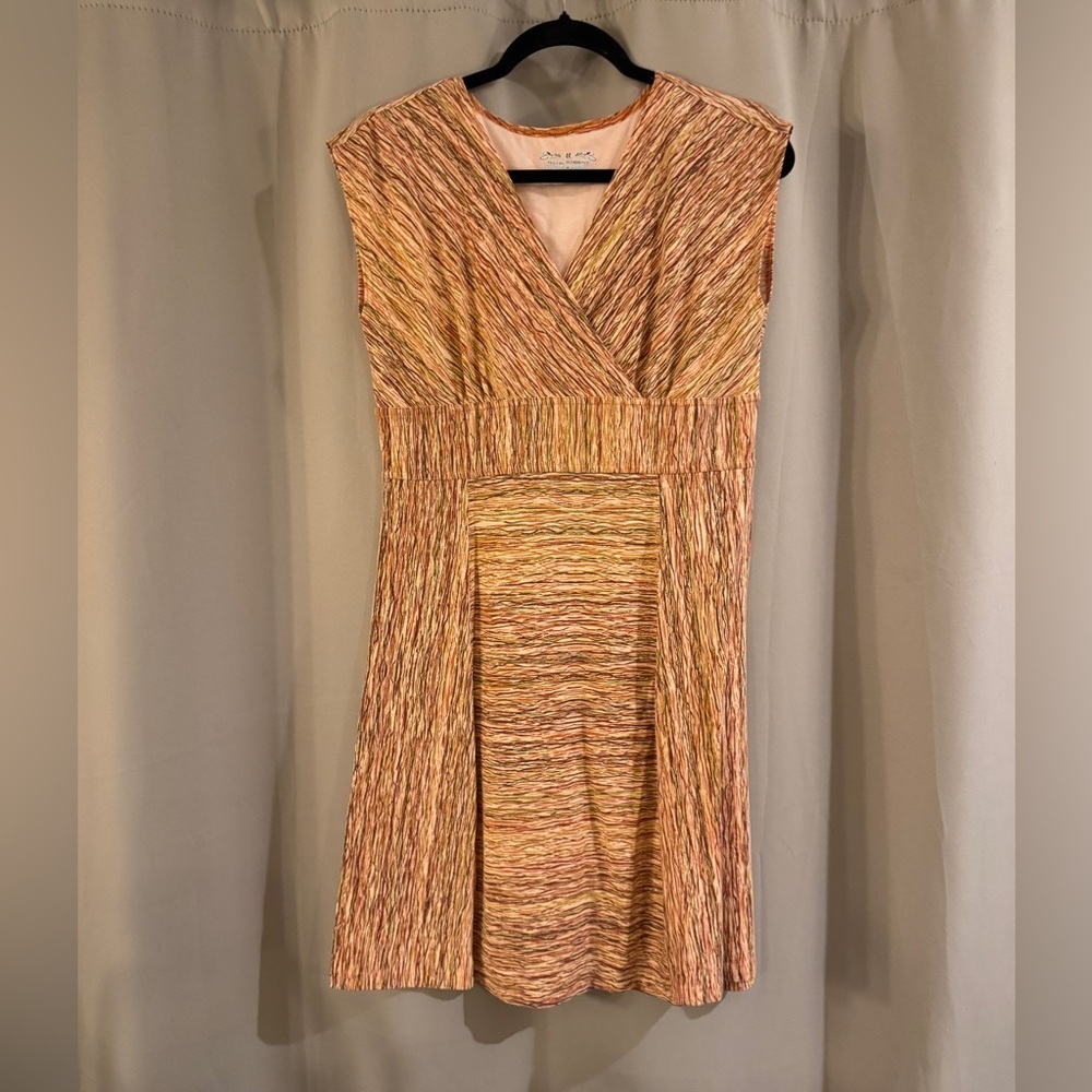 Royal Robbins Multicolor Textured Midi Dress